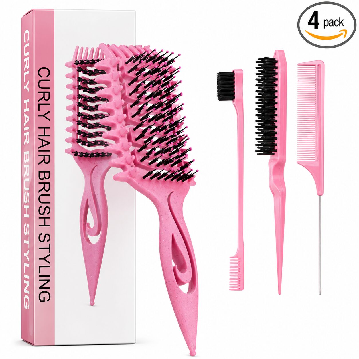 SLUPS Curly Hair Brush Set - Image 2