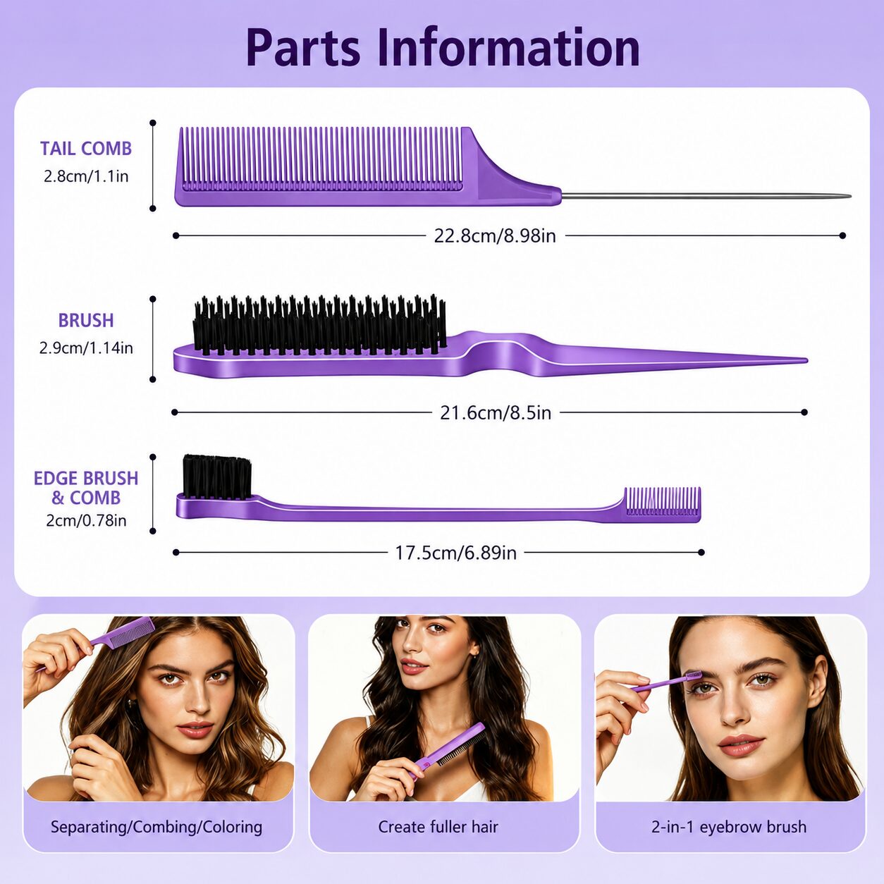 SLUPS Curly Hair Brush Set - Image 3